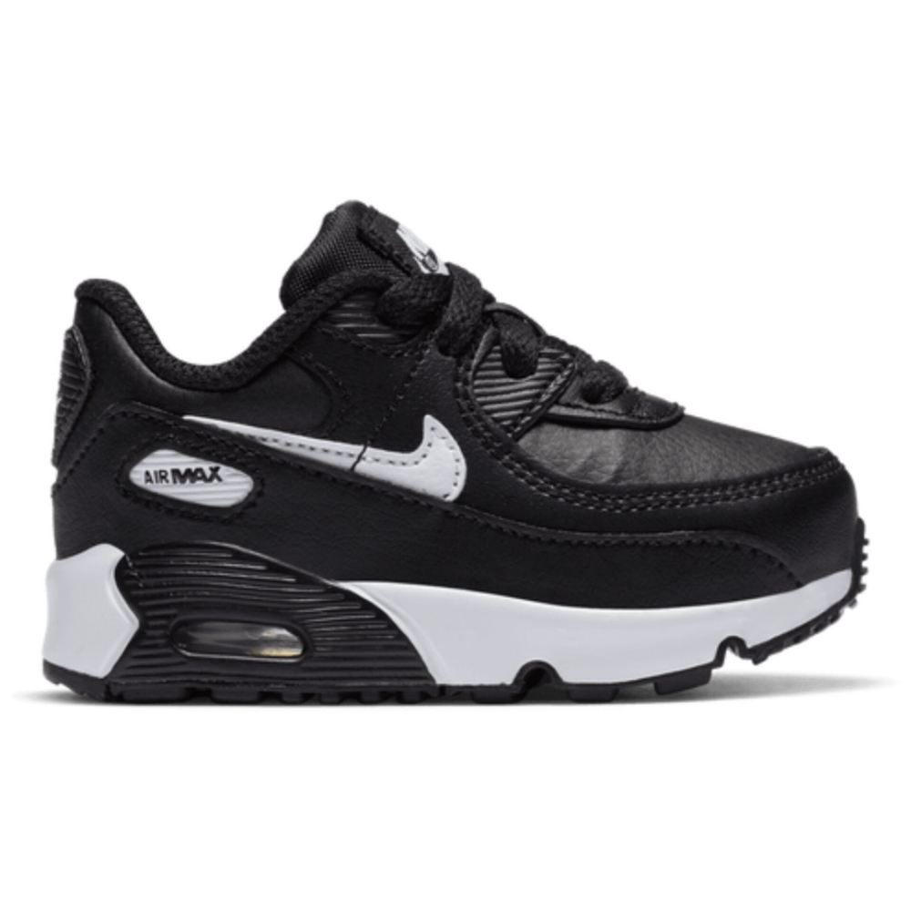 Toddler sz 10 Nike Air Max 90 EasyOn Black & White